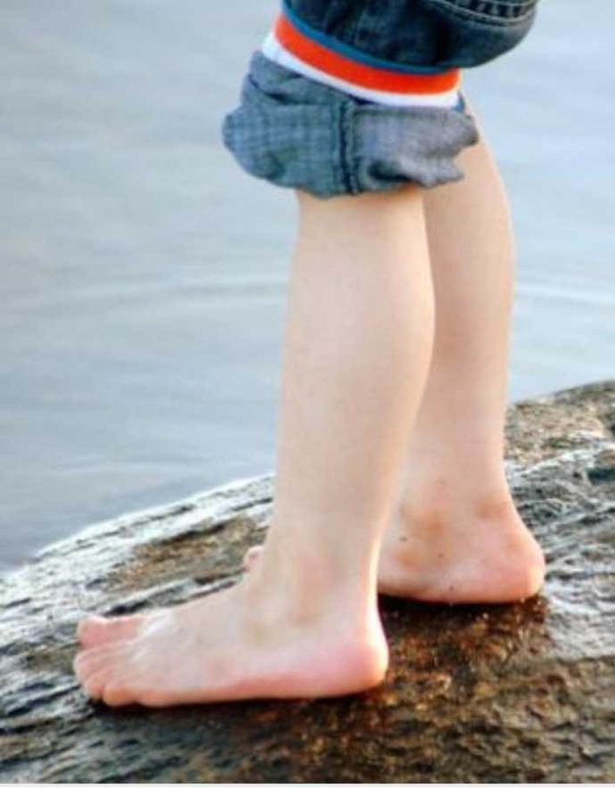Girls. Socks shoes or bare-feet??