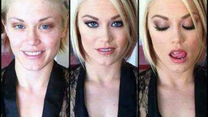 First time you saw girlfriend without makeup?