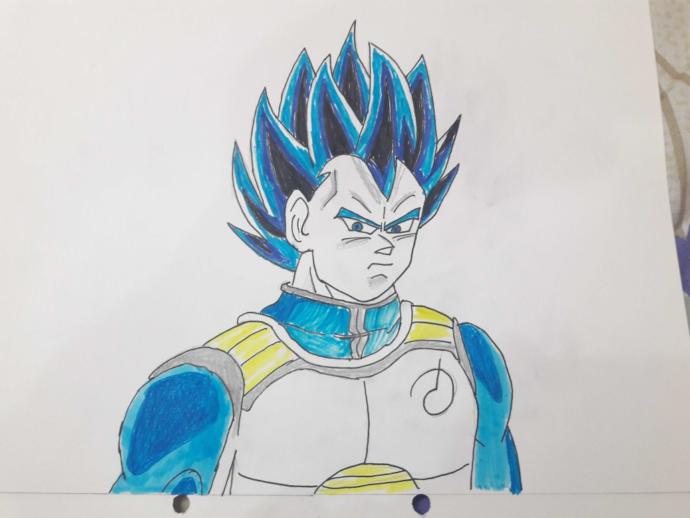 How does this art of The Saiyan prince look to you? Its ultra SSB .Did i do him justice? Also i added a short fun video for the vegeta fans out there.?