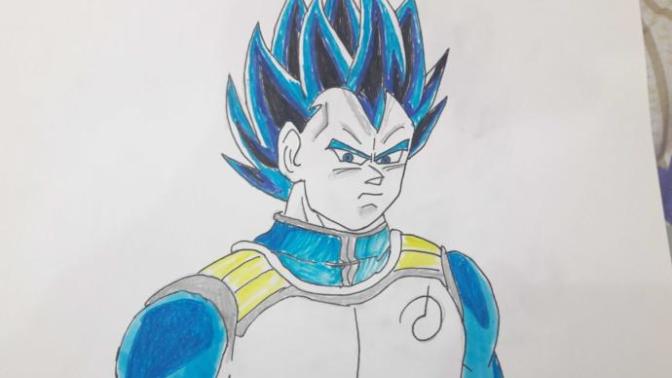 How does this art of The Saiyan prince look to you? Its ultra SSB. Did I do him justice? Also I added a short fun video for the vegeta fans out there?