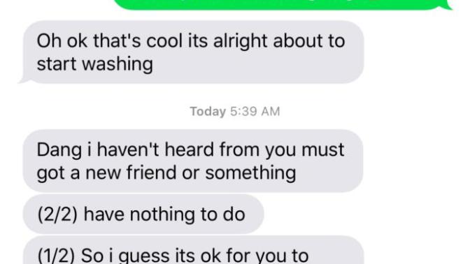 My phone died and my boyfriend got Upset?