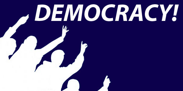 Do you think democracy is mankind's natural state of being, and that all countries will eventually be full democracies?