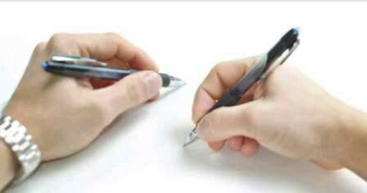 Can a right handed person learn writing with his left hand? GirlsAskGuys