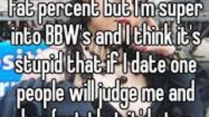 Why is it that a large group of men with fit bodies and six-pack abs are into plus-size BBW?