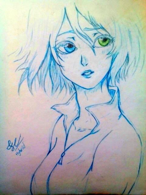 Eh, a sketch i went over with pen during class?
