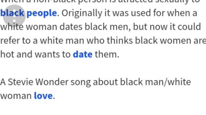 Guy dating Asian girls =fetish. Girl dating black guys, preference. What?
