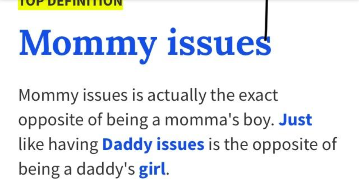 Do you have mommy issues? GirlsAskGuys