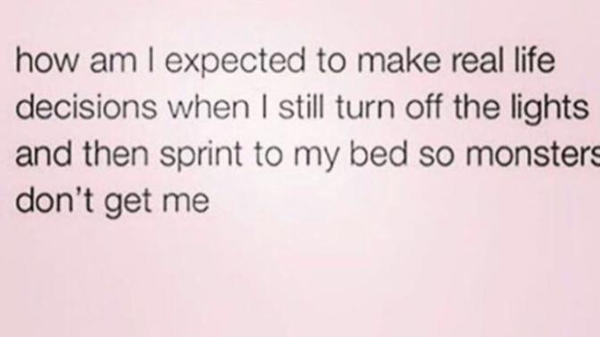 When do you consider yourself an adult?