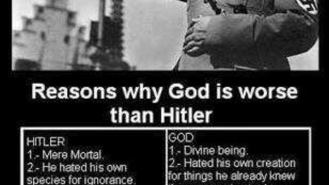 How come do you love your religion but hate Hitler?