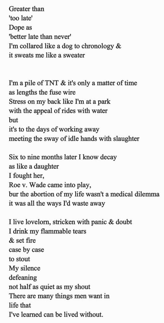 What do you think of this poem??