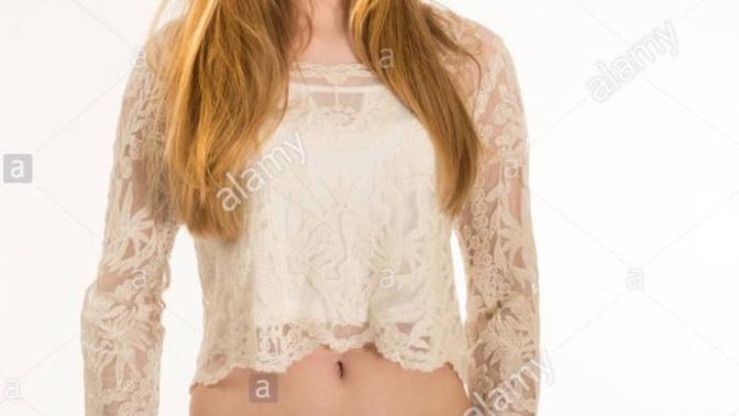 Should an underage teen feel disgusted if a grown man checks out her body?