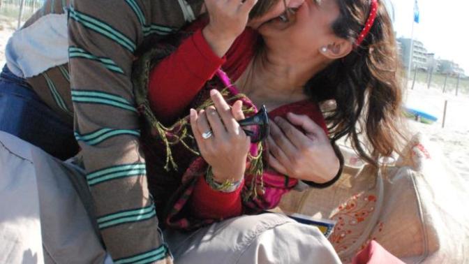 What does it mean when a guy keeps asking for kisses on the first meet up?