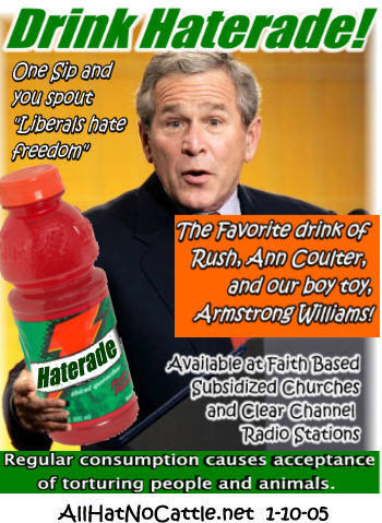 Do you ever drink the Haterade?