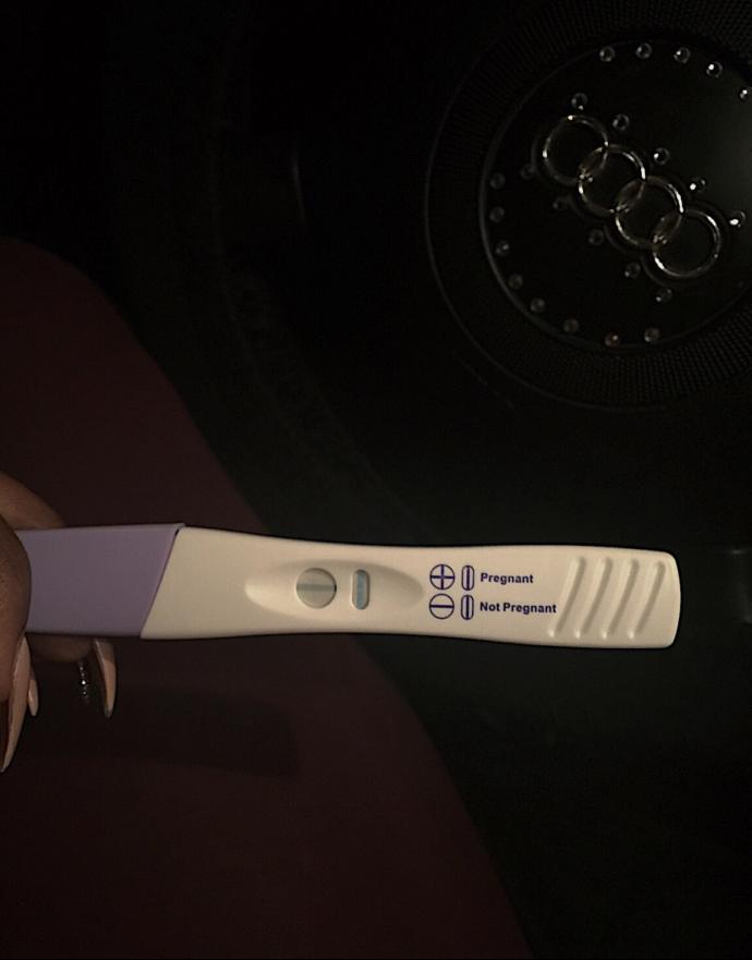 Faint line on pregnancy test, still no period.?