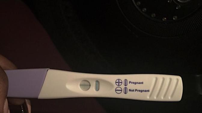 Faint line on pregnancy test, still no period?