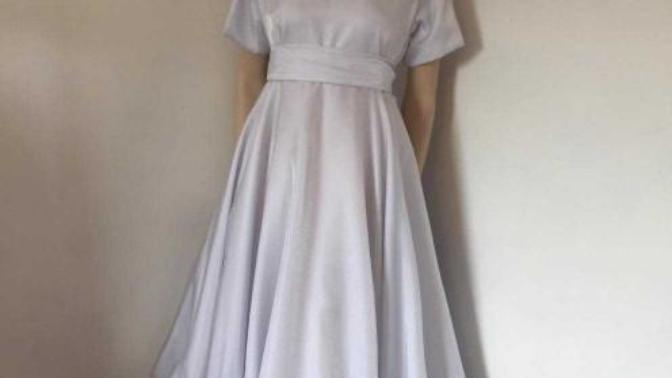 What do you think of this custom made wedding dress?
