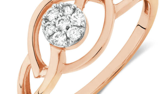 This is the engagement ring my boyfriend chose for me. He was so nervous! What do you think?