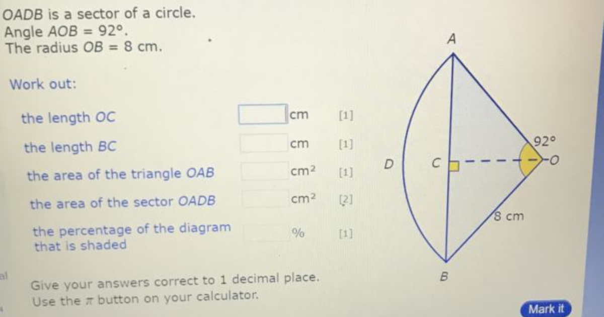16 3 sector area homework answers image