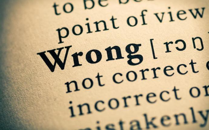 Do you have trouble admitting when you're wrong?