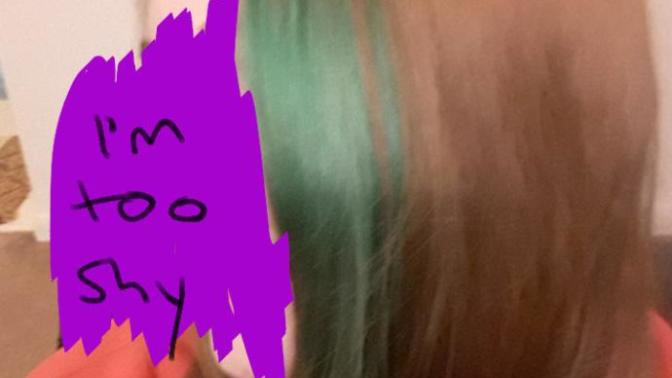 Should I have a blonde streak?