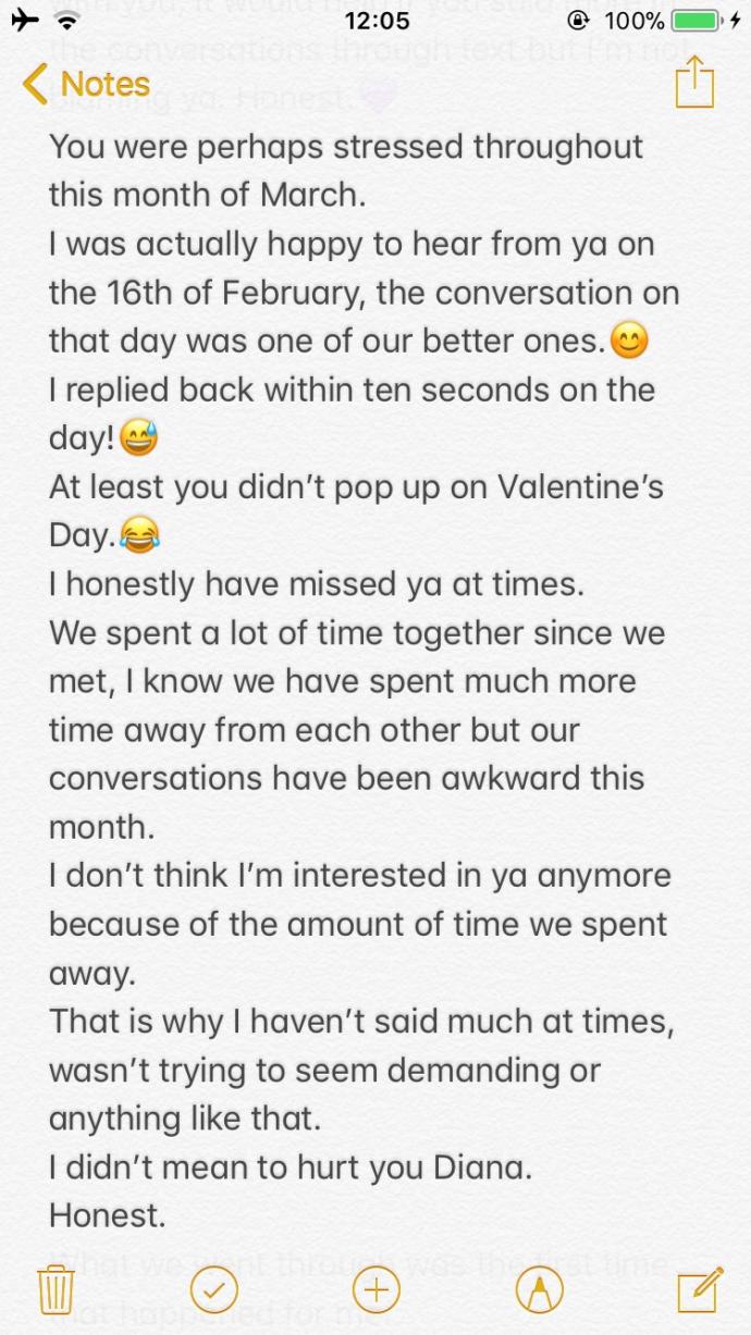 Girls.. Is this a good break up text? Is everything really my fault when I’m just done? Long text answer pls don’t waste your time?