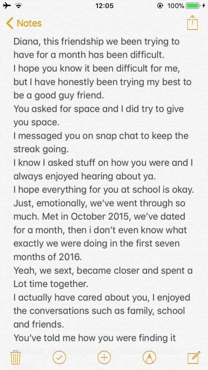 Girls.. Is this a good break up text? Is everything really my fault when I’m just done? Long text answer pls don’t waste your time?