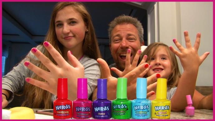 Do men let their partner or child(ren) give them mani/pedis with polish?