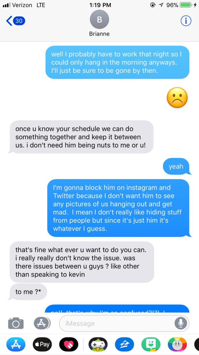 My friends boyfriend hates me? For a stupid reason? What do I do?