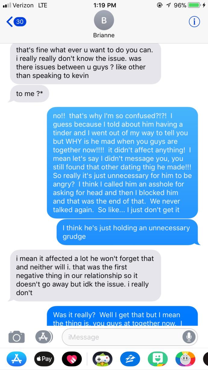My friends boyfriend hates me? For a stupid reason? What do I do?