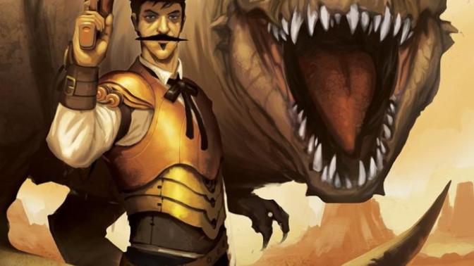 Who would win in a fight, Doc Holliday, Teddy Roosevelt, and Cole Younger, all recruited by the sorcerer Apache Geronimo Vs. Dinosaurs?