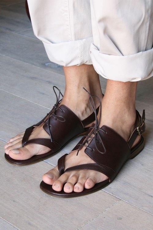 Why do you think men who wear sandals aren’t as accepted in the USA as in other countries where men do wear sandals all the time?
