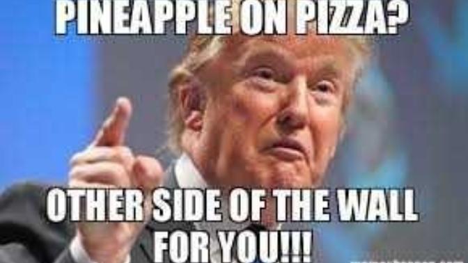 Pineapple on pizza is sacrilegious?