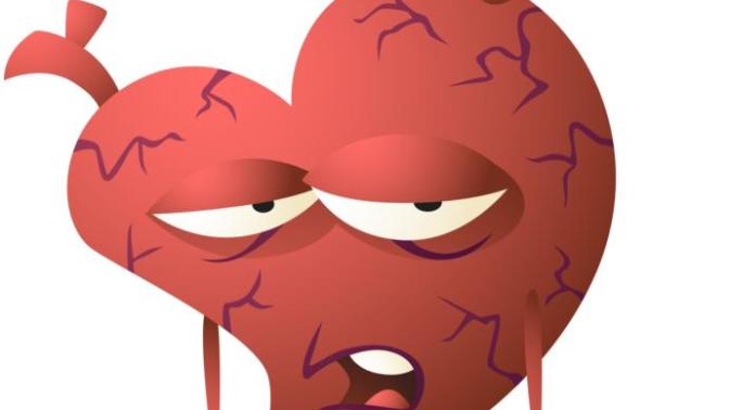 Does a broken heart becomes a sick heart?