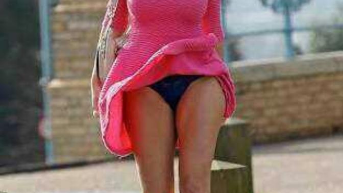 What girls do to avoid upskirt and exposing their sexy legs and panties?