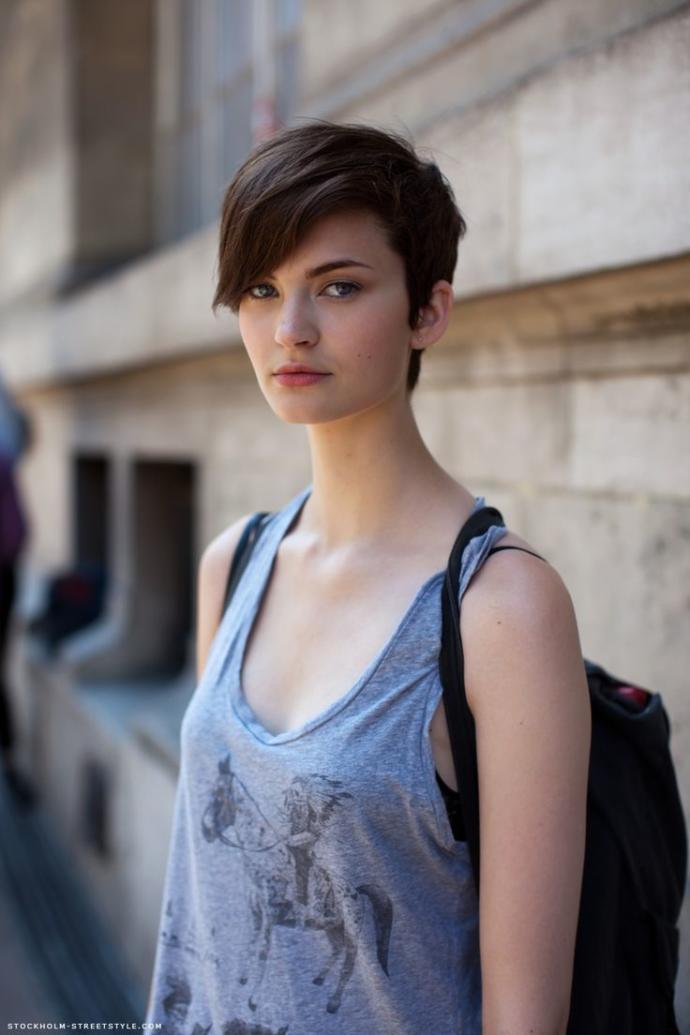 What do boys think about girls with short hair?