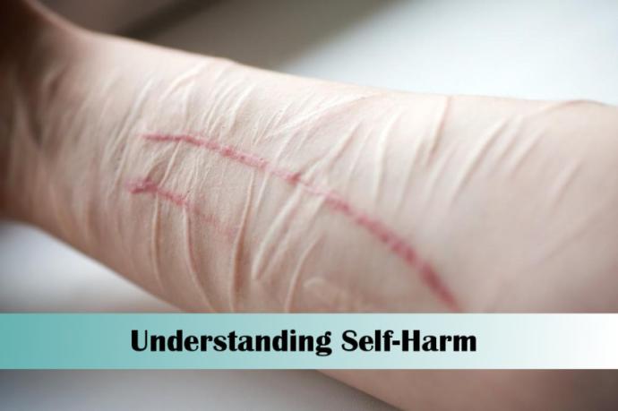 What would you do if a girl sent you a picture of her cut wrist bleeding?