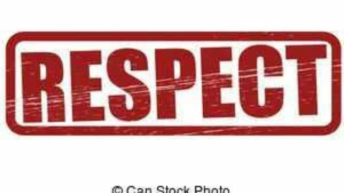 Do guys (or any people I guess) deserve respect?