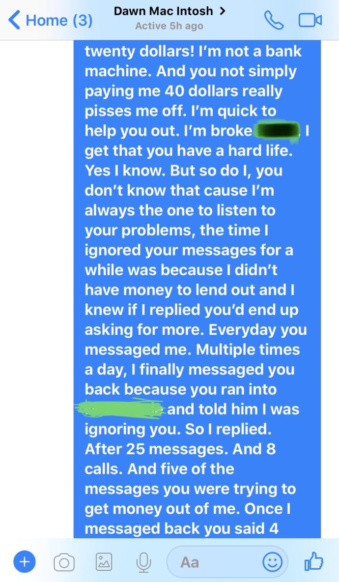 Is it my fault?