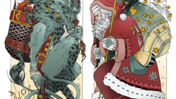 Is Santa Claus and krampus real?