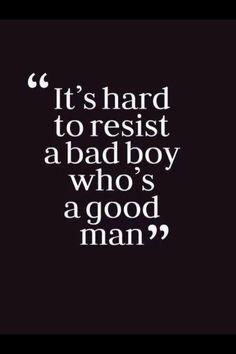 What's wrong with liking bad boys?