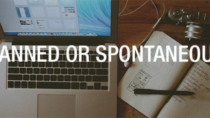 Are You A Planner Or A Spontaneous Person?
