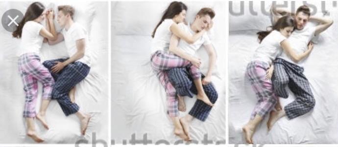 What’s your favorite sleeping positions with your boyfriend or husband?
