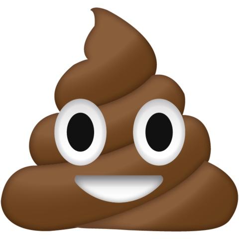 Why does the poop emoji only come in the color brown?