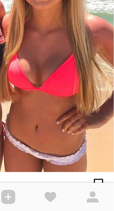 If I have breasts like the first picture can I use a push up to get the same look as the girl in the 2nd picture?