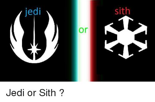 Which path is better - Jedi or Sith?