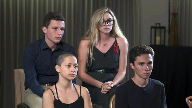 How come we never saw any black kids or other ethnic kids in the Florida school shooting?