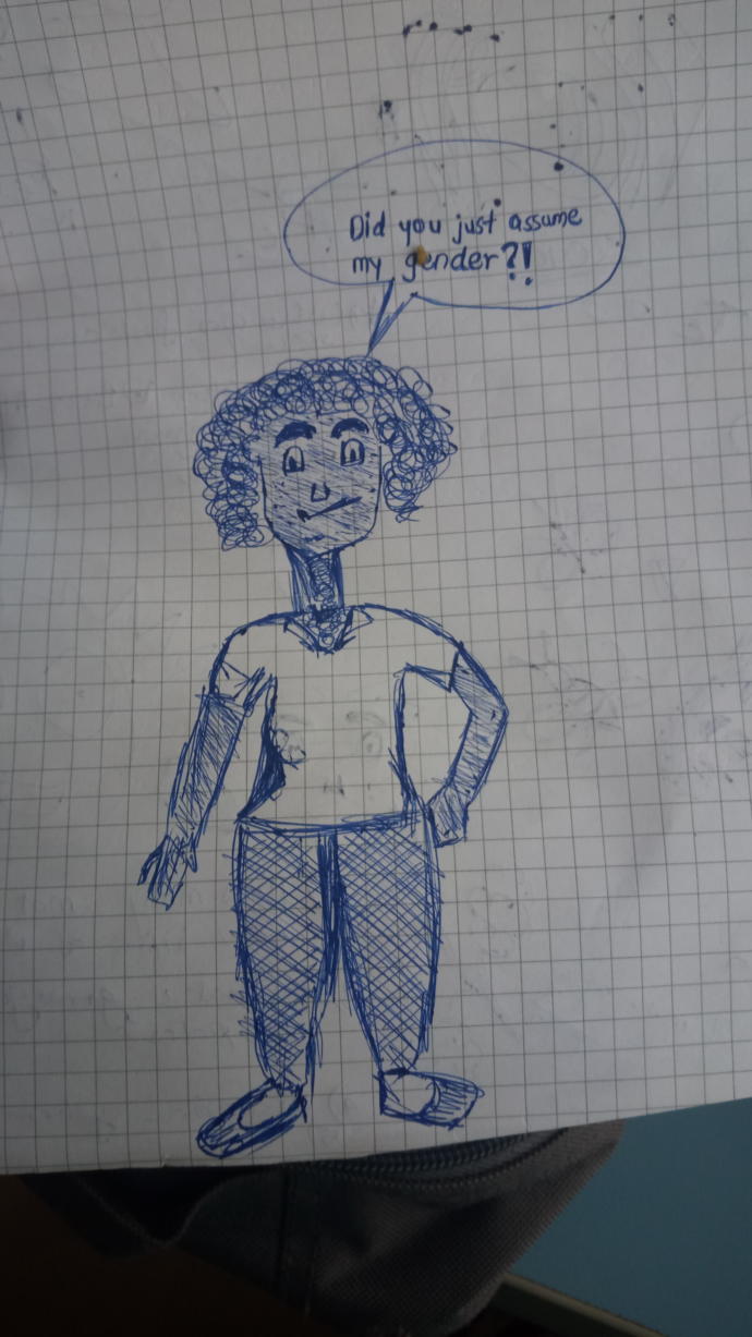 What do you think of my amazing art I made during boring lectures?
