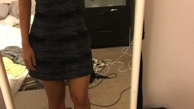 Do I look sexy in this dress or just flat?