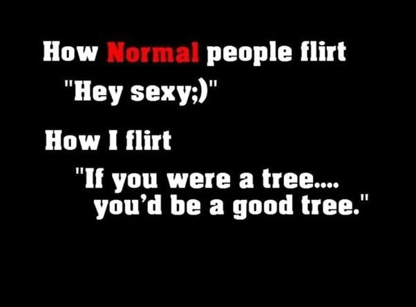 How do you flirt?