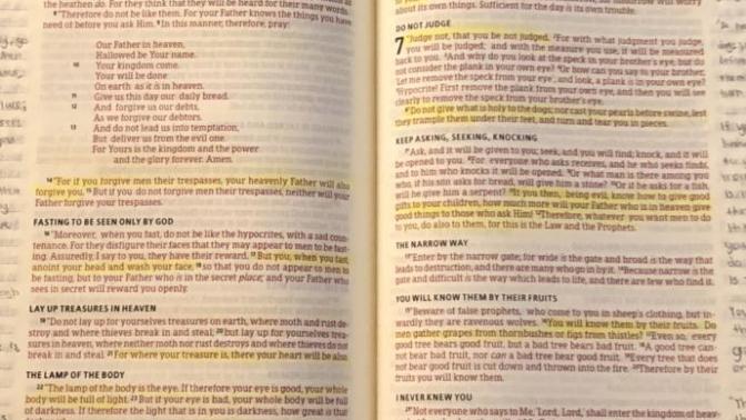 What’s your favorite book of the Bible to read? And if you had to pick three verses to be favorites, what would they be?